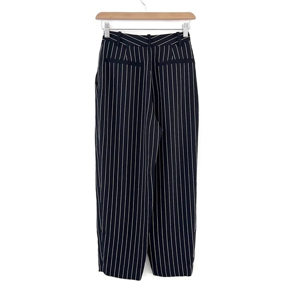 BABATON | Modesto Pinstripe Trouser Pants Black White Size 00 - Picture 8 of 12